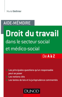 Aide-mémoire - Droit du travail dans le secteur social et médico-social - De A à Z