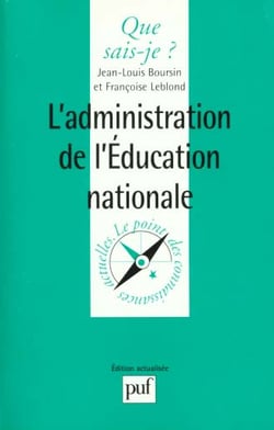 L'administration de l'Éducation nationale