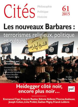 REVUE CITES n.61 : les nouveaux barbares: terrorismes religieux, politique et culturel