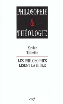 Les Philosophes lisent la Bible