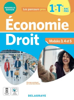 Les parcours pro : économie-droit - 1re, tle bac pro - pochette de l'élève (édition 2022)