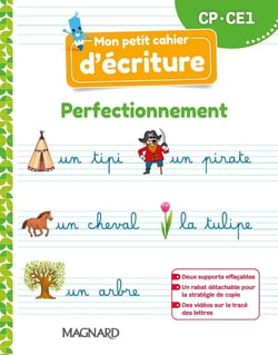 Mon petit cahier décriture : CP/CE1 - perfectionnement - cahier (édition 2022)