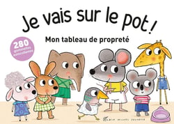 Je vais sur le pot ! mon tableau de propreté
