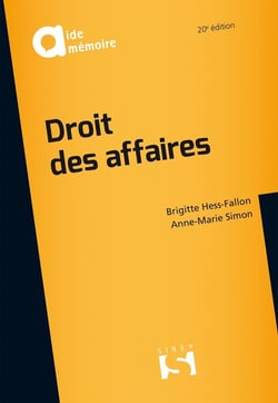 Droit des affaires (20e édition)