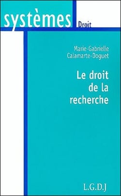 Le droit de la recherche