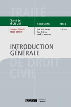 Traité de droit civil t.2 - introduction générale (5e édition)