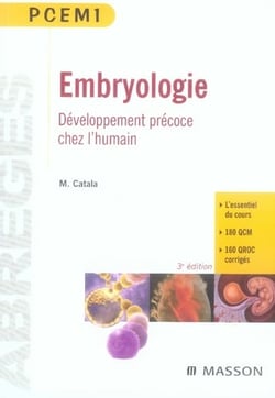 Embryologie - développement précoce chez l'humain (3e édition)