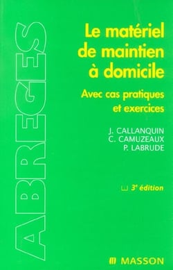 Le materiel de maintien a domicile avec cas pratiques et exercices
