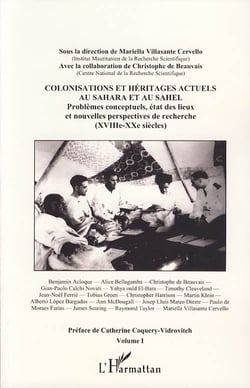 Colonisations et héritages actuels au Sahara et au Sahel Tome 1 - problèmes conceptuels, état des lieux et nouvelles perspectives de recherche (XVIII XX siècles)