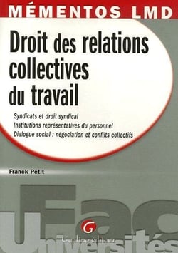 Droit des relations collectives du travail