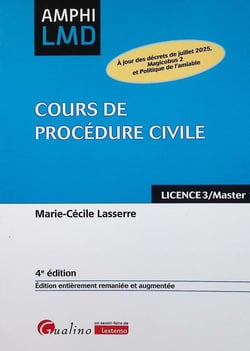 Cours de procédure civile