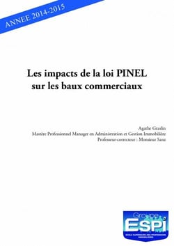 Les impacts de la loi pinel sur les baux commerciaux
