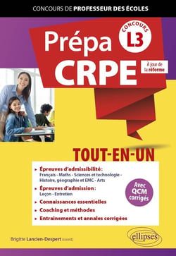 Prépa CRPE tout-en-un L3 : Licences disciplinaires
