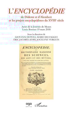 L'encyclopédie, de Didérot et d'Alembert et les projets