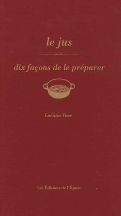 Dix façons de le préparer : le jus