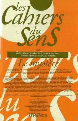 Revue les cahiers du sens n.22 : le mystère