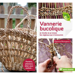 Vannerie bucolique - je récolte et je tresse les végétaux qui m'entourent - paniers, plateaux, abat-jour, nichoir...