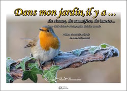 Dans mon jardin, il y a... des oiseaux, des mammiferes, des insectes...