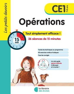 Les petits devoirs : opérations - CE1