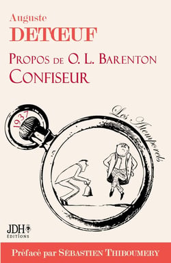Propos de o.l. barenton, confiseur