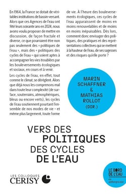 Vers des politiques des cycles de l'eau