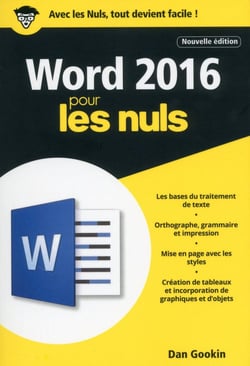 Word 2016 pour les nuls (2e édition)