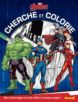 Avengers - cherche et colorie