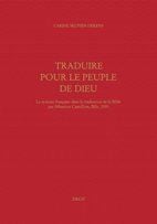 Traduire pour le peuple de Dieu - la syntaxe française dans la traduction de la Bible