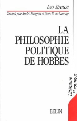 La philosophie politique de Hobbes