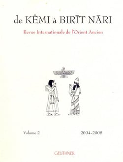 De Kêmi à Birit Nari t.2 : revue internationale de l'orient ancien