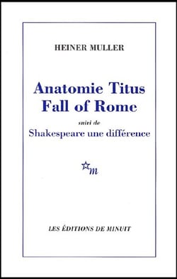 Anatomie titus fall of rome - shakespeare une différence