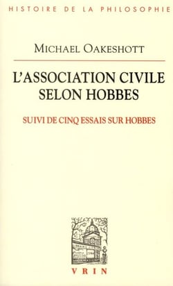 L'association civile selon Hobbes - cinq essais sur Hobbes