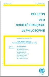 Bulletin de la Société française de philosophie Tome 1 : lire, écrire, publier - l'économie kierkegaardienne du livre
