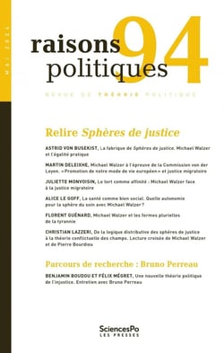 Revue raisons politiques n.94 : Relire Sphères de justice