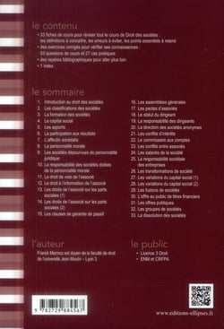 Fiches de droit des societes. 2e edition