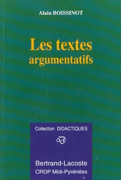 Les textes argumentatifs