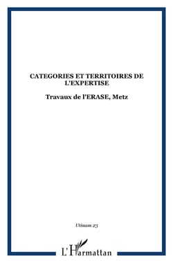 CATEGORIES ET TERRITOIRES DE L'EXPERTISE