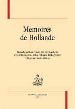 Memoires de Hollande