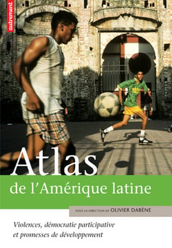 Atlas de l'amerique latine - illustrations, couleur