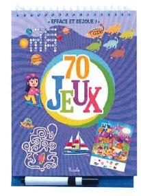 70 jeux efface et rejoue violet