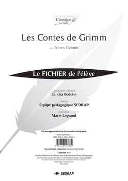 Les contes de Grimm - fichier pédagogique