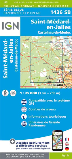 1436Sb Saint-Medard-En-Jalles/Castelnau-De-Medoc
