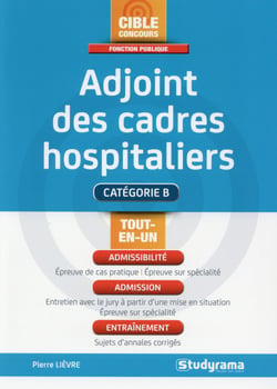 Adjoint de cadre hospitalier - catégorie b