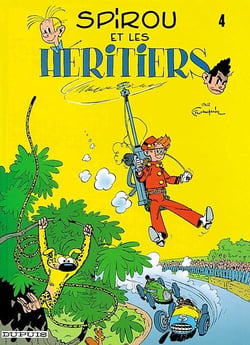 Spirou et Fantasio Tome 4 : Spirou et les héritiers
