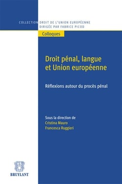 Droit pénal, langue et Union européenne - réflexions autour du procès pénal