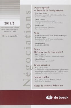 Négociations n.16