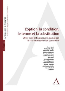 L OPTION, LA CONDITION, LE TERME ET LA SUBSTITUTION