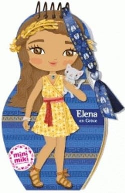 Elena en grèce - carnet créatif