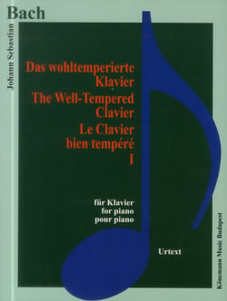 Bach - le clavier bien tempéré I