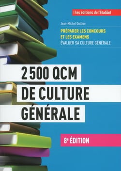 2500 QCM DE CULTURE GENERALE